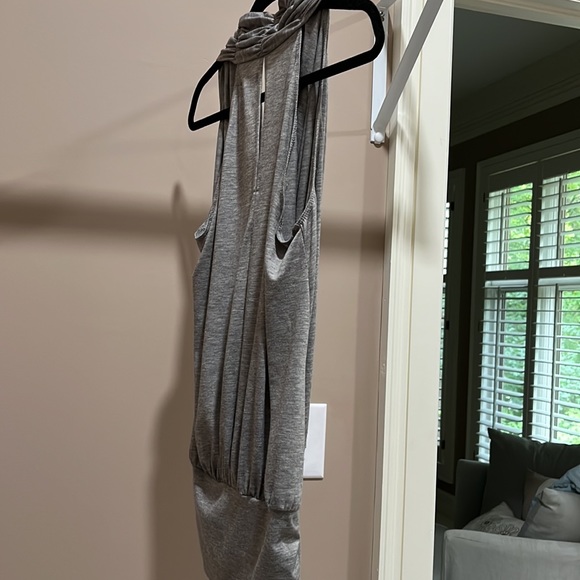 Ruched wrap top with halter neckline in soft jersey - Picture 2 of 3